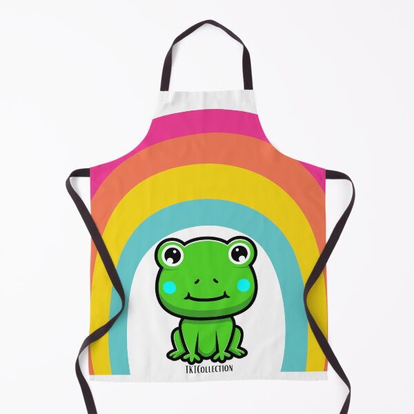 Item preview, Keppe the Adorable Frog with a Bright Rainbow. designed and sold by Krysnya.