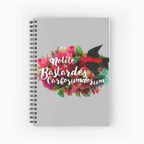 Don't Let the Bastards Grind You Down Spiral Notebook