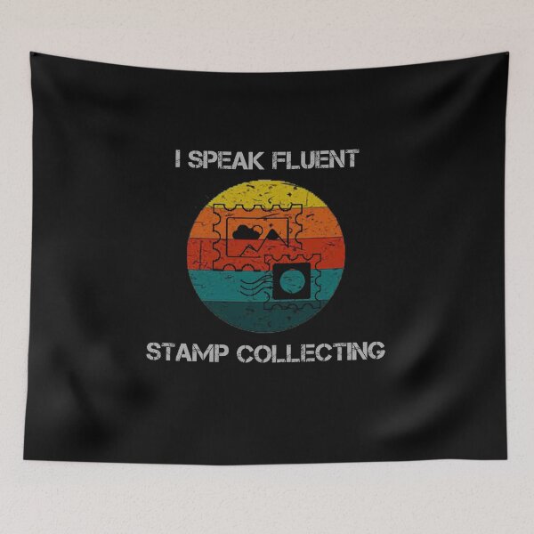Item preview, I Speak Fluent Stamp Collecting designed and sold by rachidhaz.