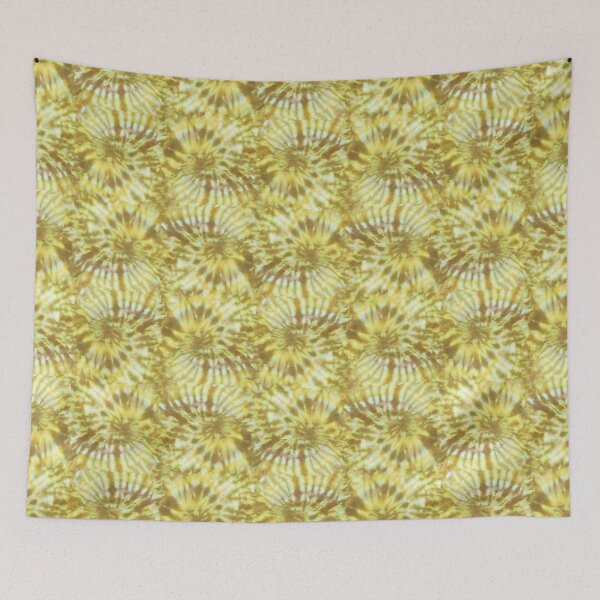 Item preview, Yellow Tie-Dye Swirls designed and sold by artlovepassion.