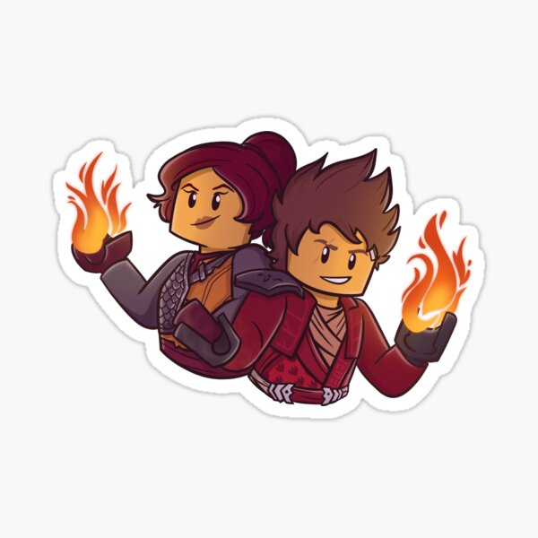 Lego Ninjago Kai And Skylor Fanart Ninjago Fanart Ninjago Lloyd X