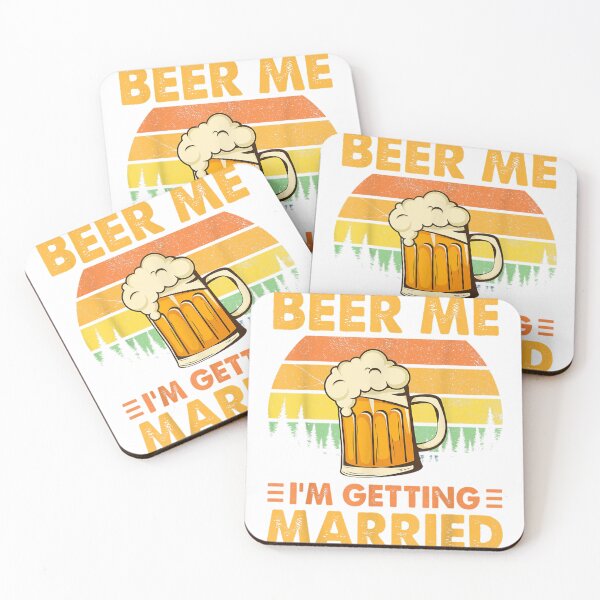 Item preview, Beer Me I'm Getting Married Men Funny Groom Party designed and sold by LeCrayon.