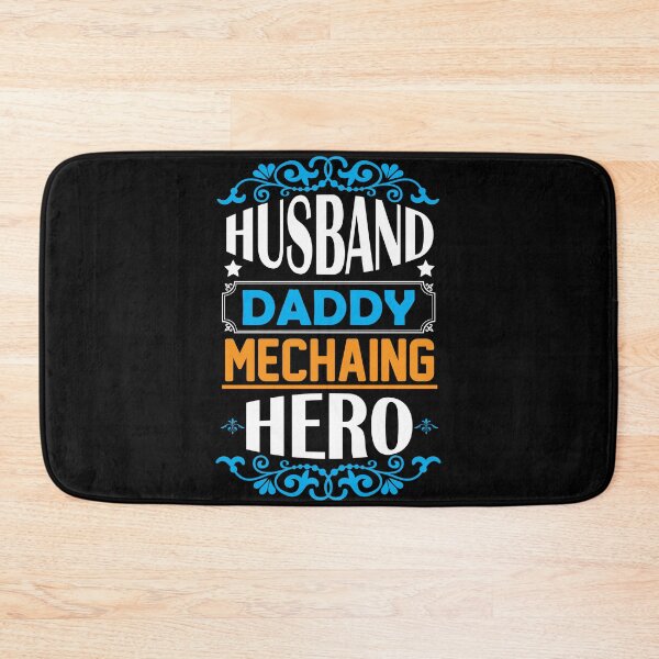 Item preview, husband, daddy, mechaing, hero designed and sold by earth wings.