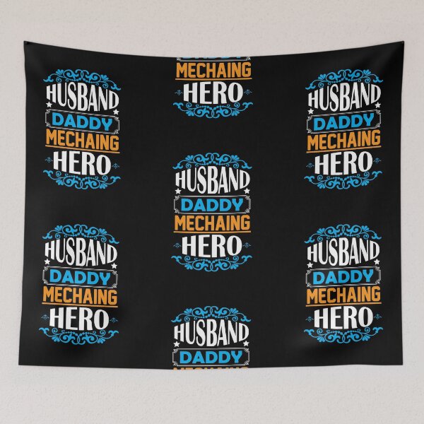 Item preview, husband, daddy, mechaing, hero designed and sold by earth wings.