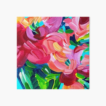 Wild Flowers Bouquet / Elle Byers Art Board Print