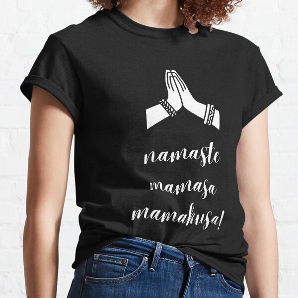 Namaste Mamasa Mamakusa Yoga Michael Jackson Classic T-Shirt