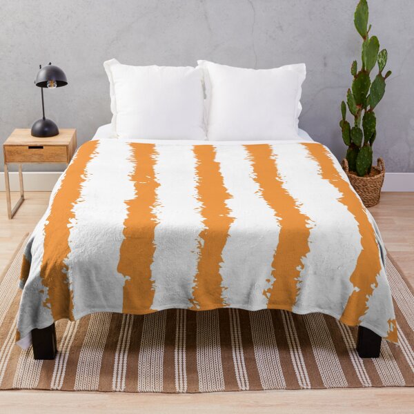 Item preview, Spicy Mustard Vertical Stripes Abstract Chalk Brush Strokes Minimal Pattern Home designed and sold by MarleneCanto.