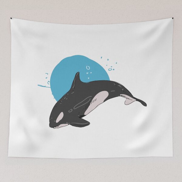 Item preview, Orca Marine Killer Whale Black Fish designed and sold by BakaOutfit.