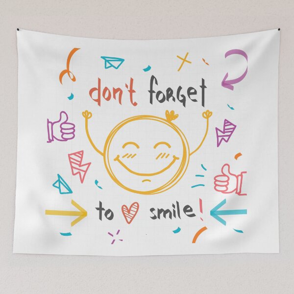 Item preview, don't forget to smile designed and sold by bilalelamrani.