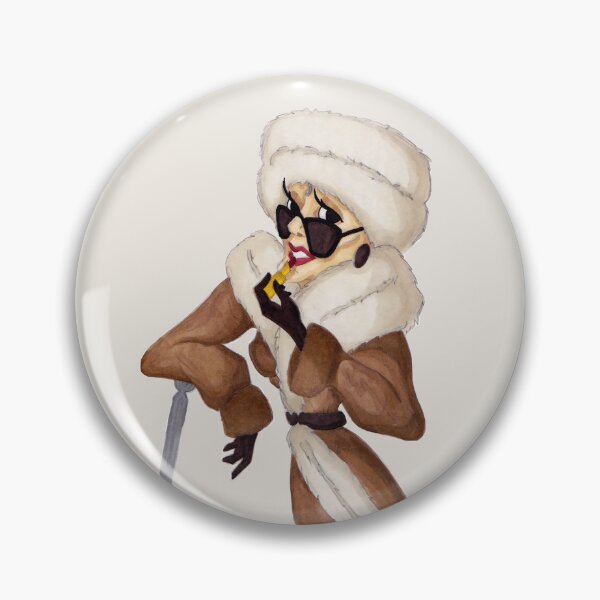 Item preview, Old Lady Rose - Cane designed and sold by Eighty-Sixed Art.