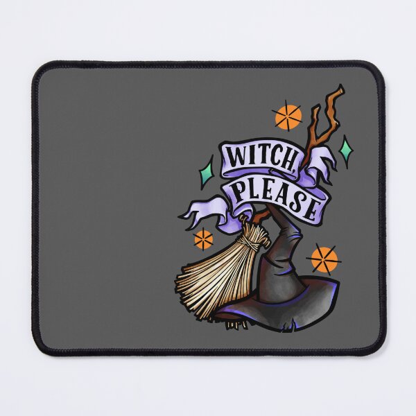 Item preview, Witch Please, Halloween tattoo design designed and sold by Wendy Bazuta.