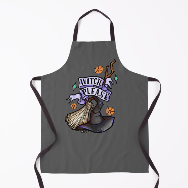 Item preview, Witch Please, Halloween tattoo design designed and sold by Wendy Bazuta.