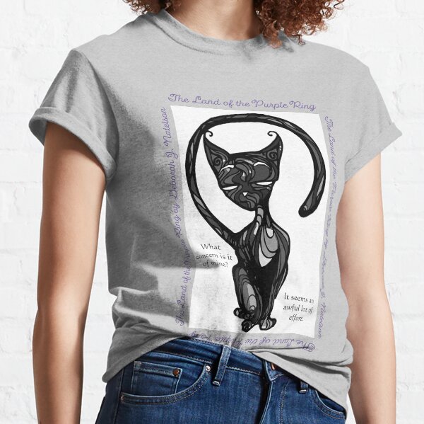 Cat Does Not Care Classic T-Shirt