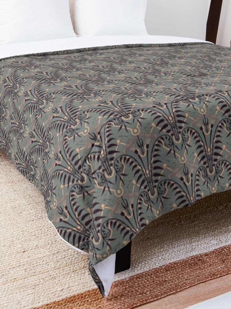 Alternate view of Haunted Mansion Foyer Pattern Comforter