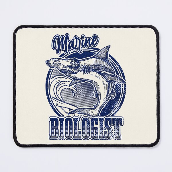 Item preview, Marine Biologist Hammerhead Shark Marine Biology Ocean Fan designed and sold by JRRTs.