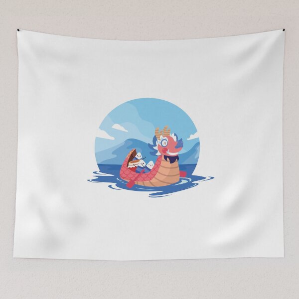 Item preview, Dragon Boat Festival Spring Landscape Cartoon designed and sold by BakaOutfit.