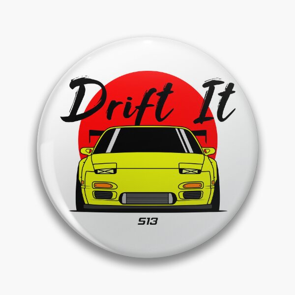 Artikelvorschau, Gelber Drift S13 JDM entworfen und verkauft von goldentuners.