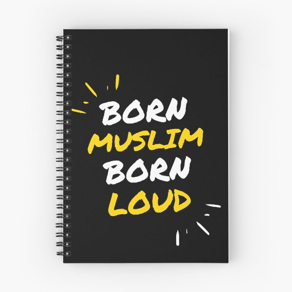 Item preview, Born Muslim Born Loud Islamic Gift Eid Ramadan Arabic designed and sold by WahiAlham.