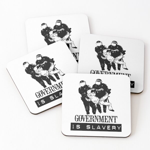 Item preview, Government is slavery designed and sold by TheFoolsGallery.