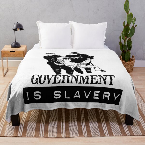 Item preview, Government is slavery designed and sold by TheFoolsGallery.