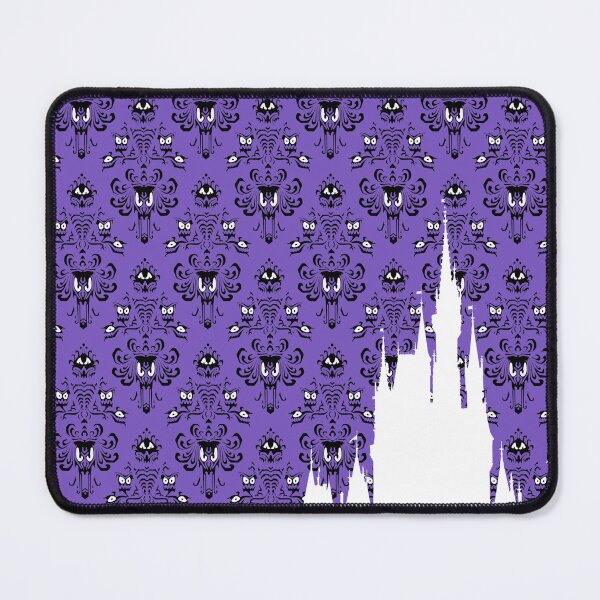Item preview, Magic Castle Silhouette Haunted Mansion Wallpaper designed and sold by FandomTrading.