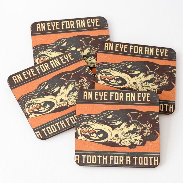 Item preview, Eye for eye, tooth for tooth designed and sold by CanisAlbus.