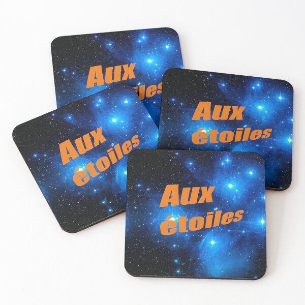 Item preview, Aux étoiles (to the stars in French) designed and sold by lobodelnoir.