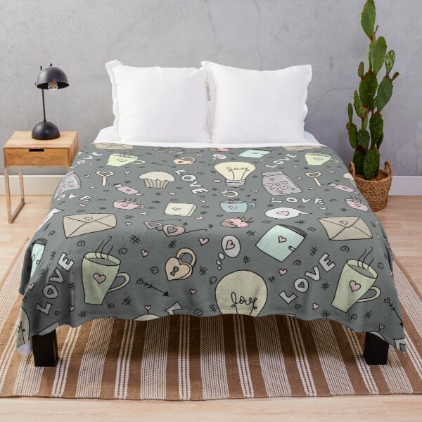 Item preview, Pastel colour cute love cartoon design designed and sold by Sanaura.