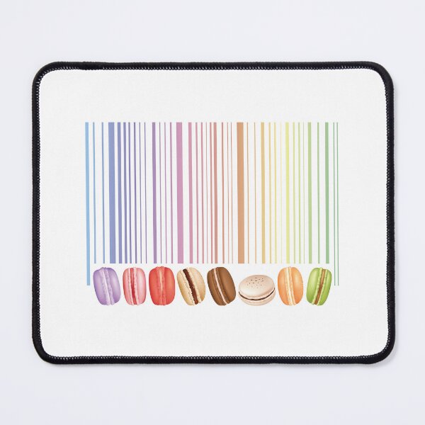 Item preview, Colorful Macaron Barcode designed and sold by chillaxcats.