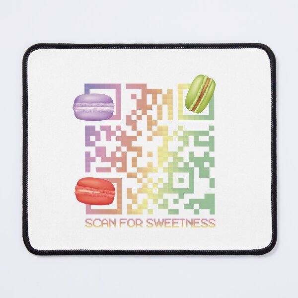 Item preview, Scan for Sweetness Macaron QR Code designed and sold by chillaxcats.