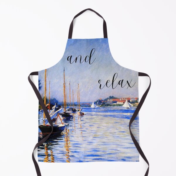 Item preview, Relaxing scene with boats on water designed and sold by S-and-W-4ever.