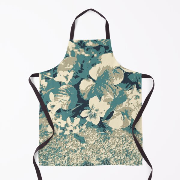 Item preview, Violet Garden in Greens with a Vintage Vibe designed and sold by SketchViews.