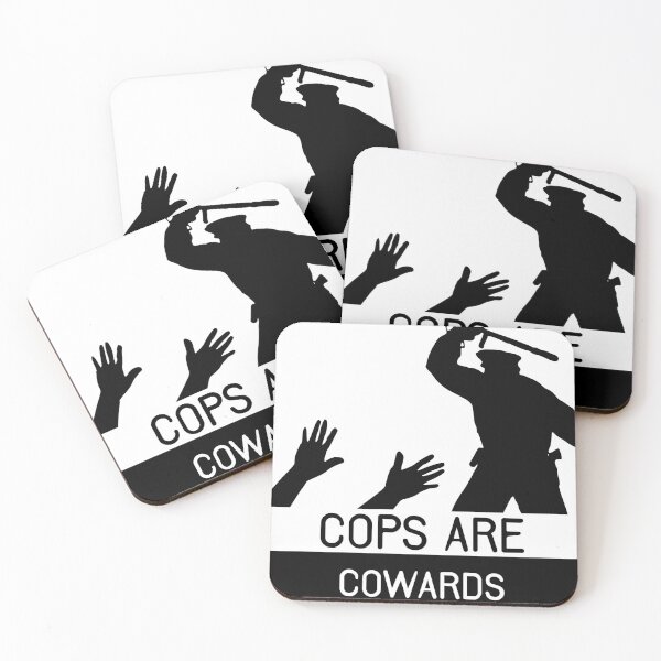 Item preview, Cops are cowards designed and sold by TheFoolsGallery.