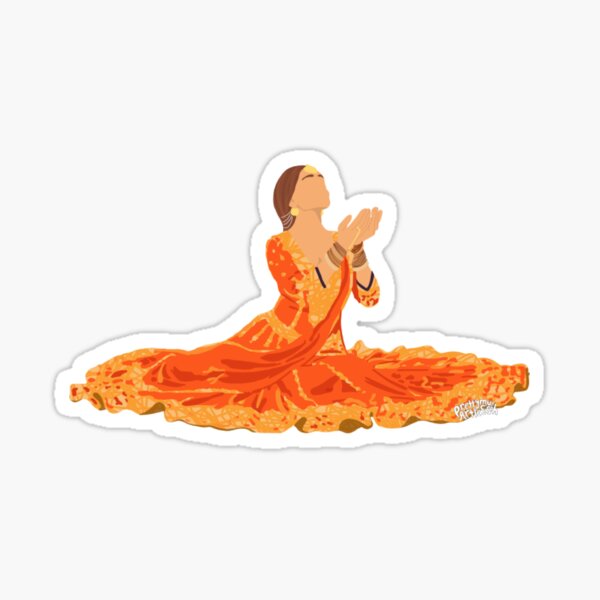 "bahaar begum kalank " Sticker by artbynazish Redbubble