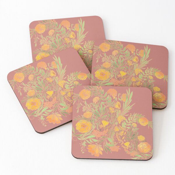 Item preview, Floral in Coral  designed and sold by CampK80.