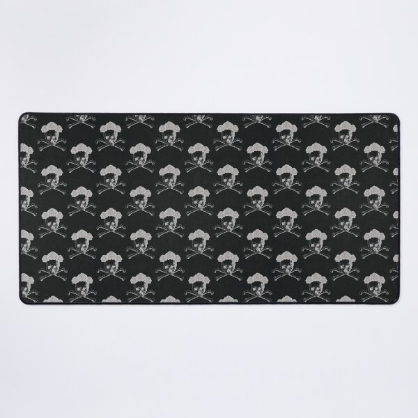 Item preview, Black and White Skull Rose Crown Pattern designed and sold by PressedOak.