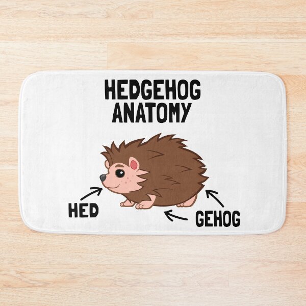 Item preview, Hedgehog Anatomy designed and sold by Vladan Seva.