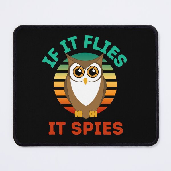 Item preview, IF IT FLIES IT SPIES FUNNY CONSPIRACY THEORY designed and sold by appareltolove.