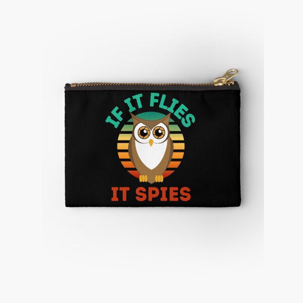 Item preview, IF IT FLIES IT SPIES FUNNY CONSPIRACY THEORY designed and sold by appareltolove.