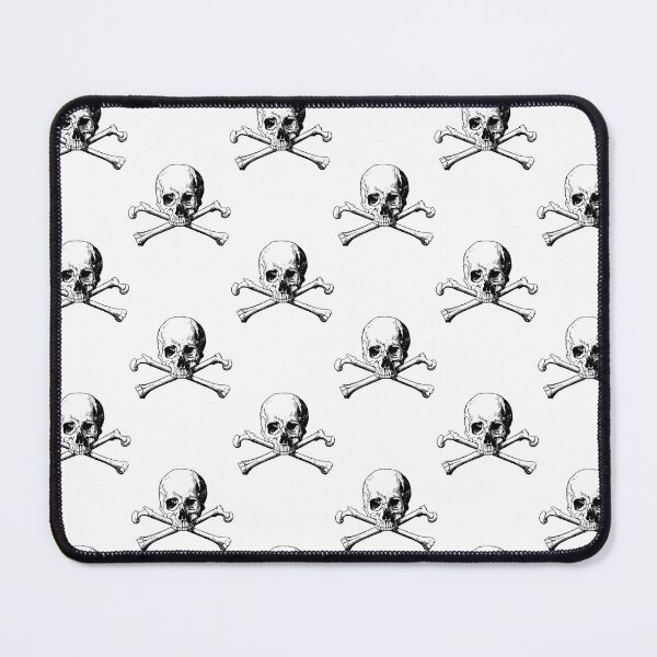 Item preview, Black and White Skull Pattern designed and sold by PressedOak.