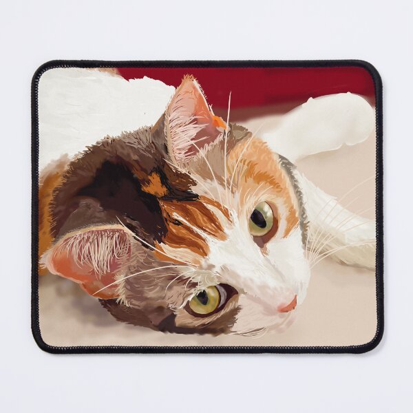 Item preview, Calico Cat in Recline designed and sold by MossyMemory.