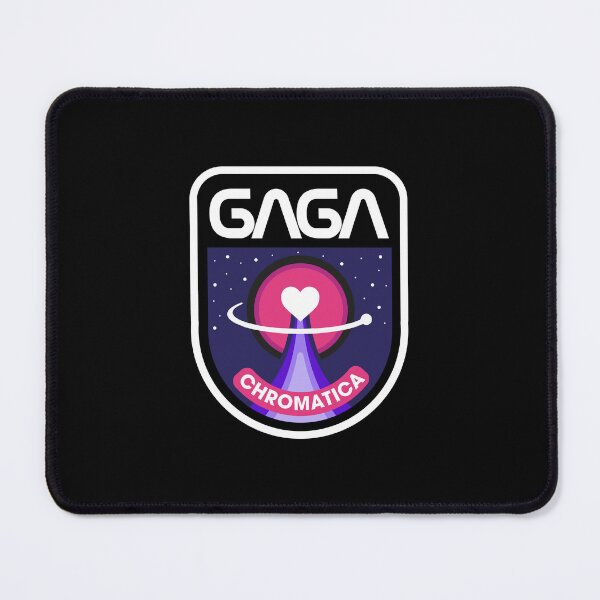 Item preview, Lady Gaga Chromatica Mission (White on Black) designed and sold by Fox Newton.
