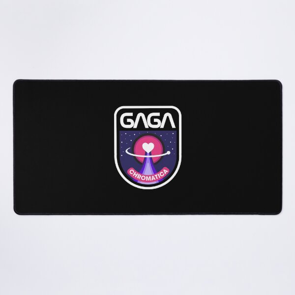 Item preview, Lady Gaga Chromatica Mission (White on Black) designed and sold by Fox Newton.