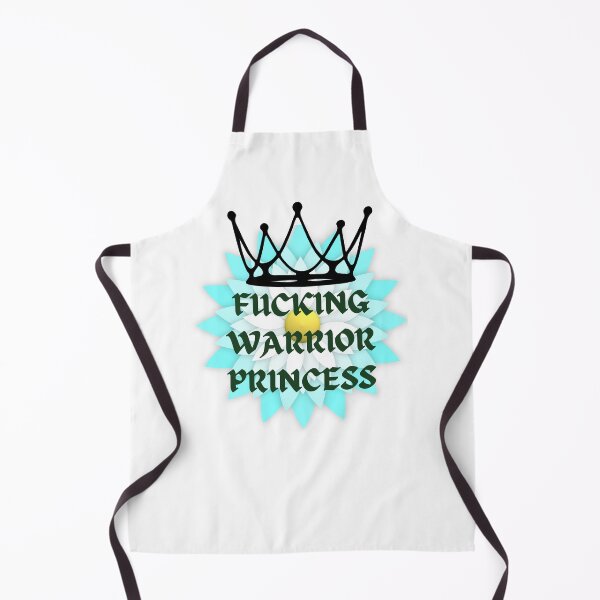 Item preview, Fucking Warrior Princess | Blue Flower designed and sold by The Misadventures of Jo.