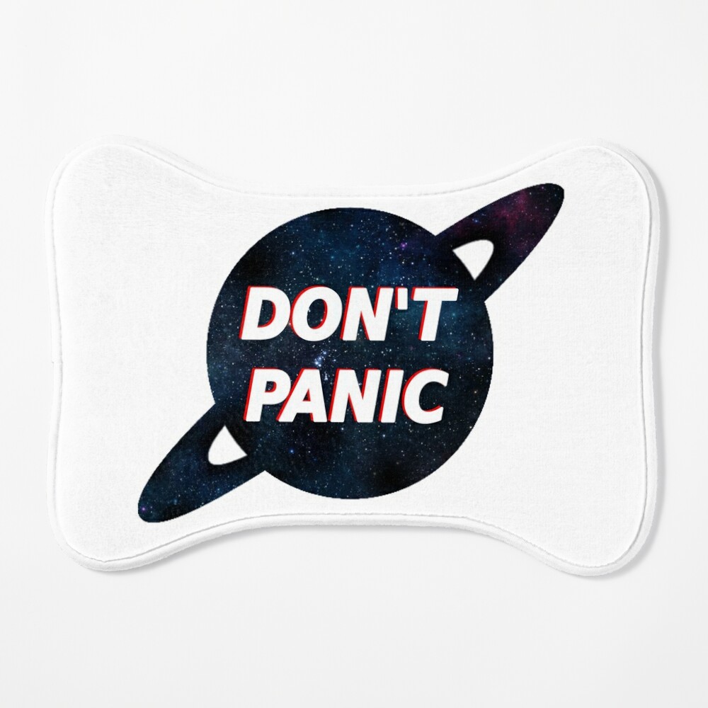 Hitchhikers Guide To The Galaxy Movie Poster Don't Panic 24x36