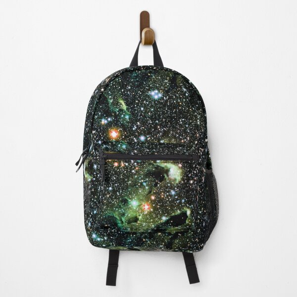 Item preview, Pillars of Creation: Eagle Nebula Dark & Mysterious Galaxy Space Art - Green Teal Orange designed and sold by 2sweetsDesign.