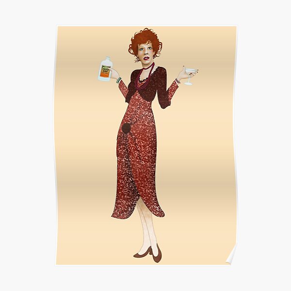 "ANNIE Miss Hannigan [no text]" Poster for Sale by DCdesign Redbubble