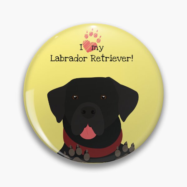 Item preview, I love my Labrador Retriever! designed and sold by CheekyChameleon.