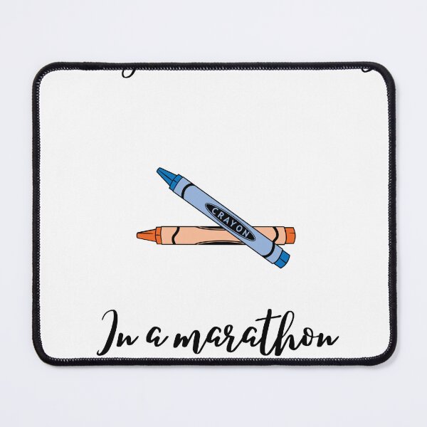 Item preview, i last longer than a white crayon ... in a marathon designed and sold by minimal-tahseen.