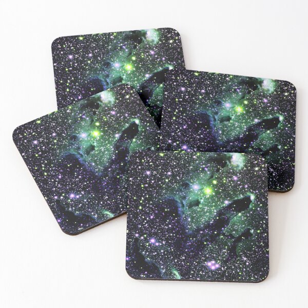 Item preview, Eagle Nebula Dark & Mysterious : Purple Teal Green designed and sold by 2sweetsDesign.